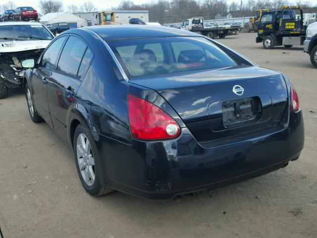 1N4BA41E25C822611 - 2005 NISSAN MAXIMA SE BLACK photo 3