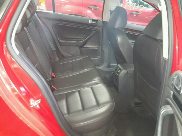 3VWPZ7AJ6BM610633 - 2011 VOLKSWAGEN JETTA S 红色 照片 6