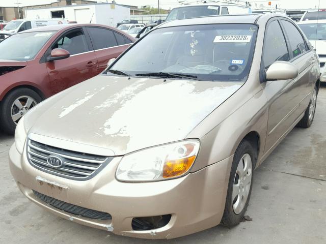 KNAFE121885525584 - 2008 KIA SPECTRA EX TAN photo 2