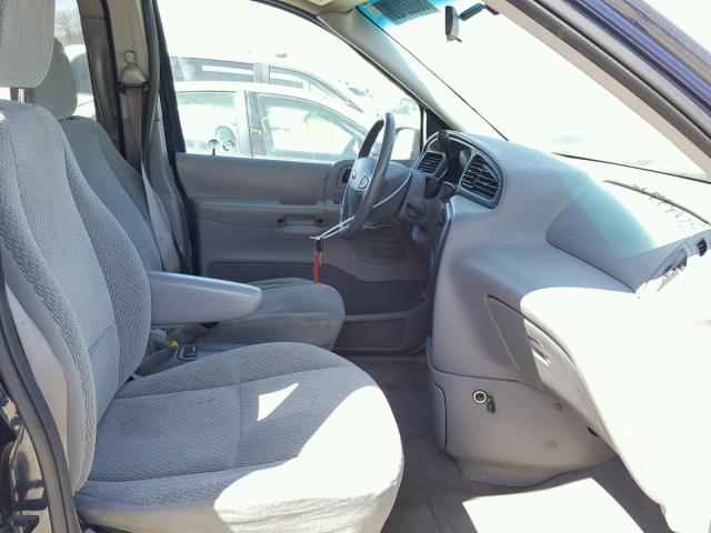 2FMDA56462BB84833 - 2002 FORD WINDSTAR S BLUE photo 5