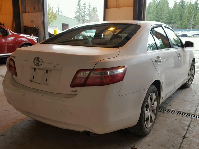 JTNBE46KX73046093 - 2007 TOYOTA CAMRY NEW WHITE photo 4