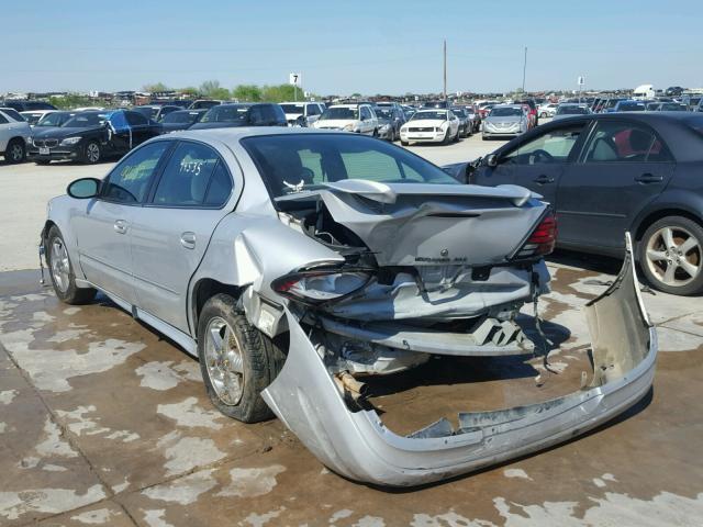 1G2NF52F43C197412 - 2003 PONTIAC GRAND AM S SILVER photo 3