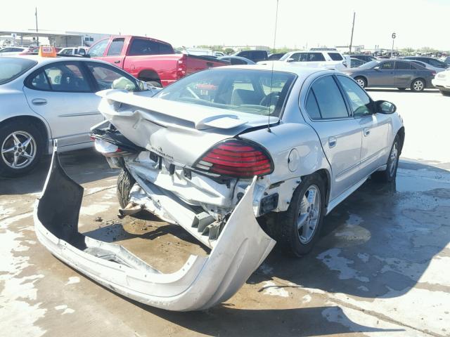 1G2NF52F43C197412 - 2003 PONTIAC GRAND AM S SILVER photo 4
