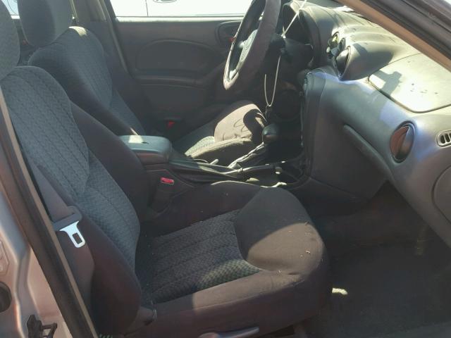 1G2NF52F43C197412 - 2003 PONTIAC GRAND AM S SILVER photo 5