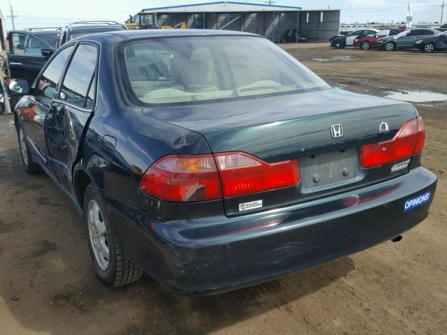 JHMCG567XYC008755 - 2000 HONDA ACCORD SE GREEN photo 3