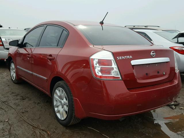 3N1AB6AP2AL717830 - 2010 NISSAN SENTRA 2.0 RED photo 3