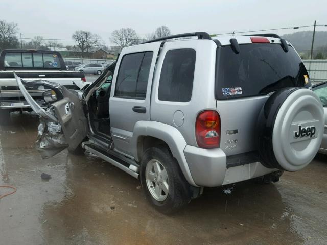 1J4GL58K73W670617 - 2003 JEEP LIBERTY LI SILVER photo 3