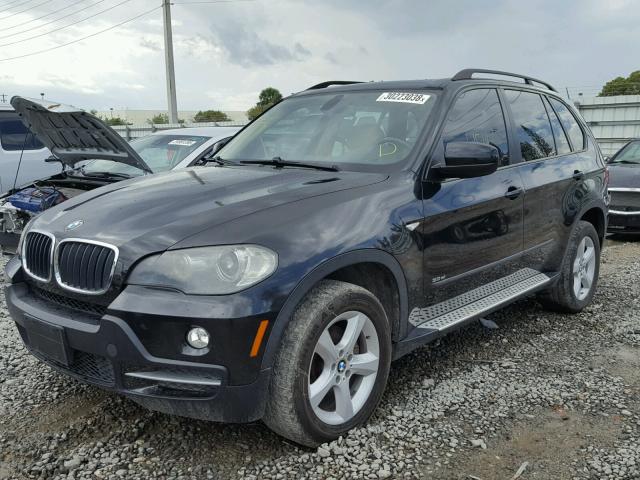 5UXFE435X8L009565 - 2008 BMW X5 3.0I BLACK photo 2