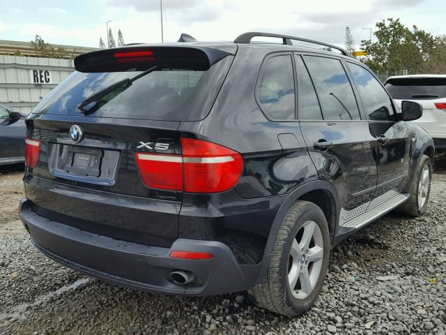 5UXFE435X8L009565 - 2008 BMW X5 3.0I BLACK photo 4