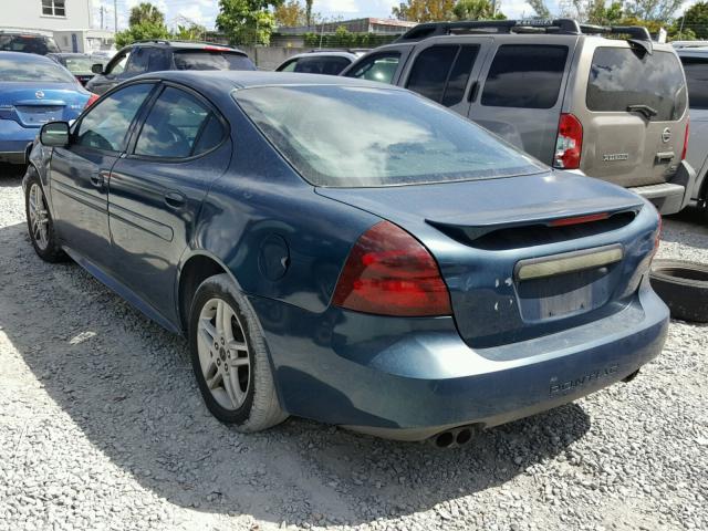 2G2WR554561211432 - 2006 PONTIAC GRAND PRIX GREEN photo 3