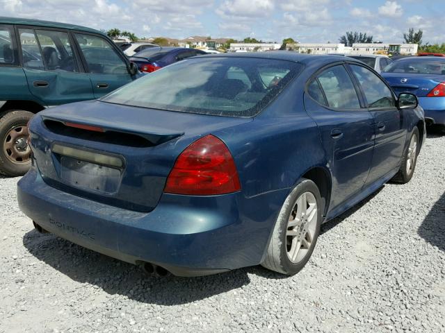 2G2WR554561211432 - 2006 PONTIAC GRAND PRIX GREEN photo 4
