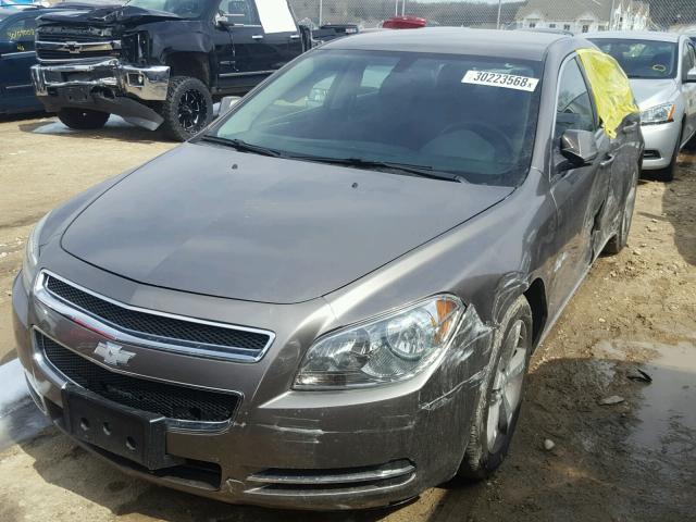 1G1ZC5E18BF160004 - 2011 CHEVROLET MALIBU 1LT BROWN photo 2