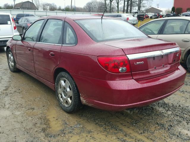 1G8JD54R55Y502701 - 2005 SATURN L300 LEVEL RED photo 3