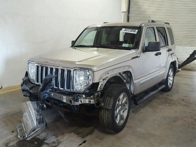 1J4PN5GK7BW520565 - 2011 JEEP LIBERTY LI TAN photo 2