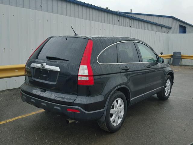 5J6RE48508L028868 - 2008 HONDA CR-V EX BLACK photo 4