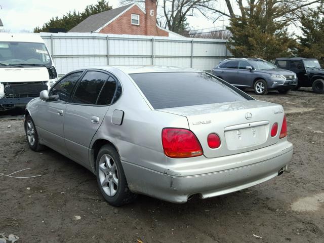 JT8BD69SX10133692 - 2001 LEXUS GS 300 GRAY photo 3