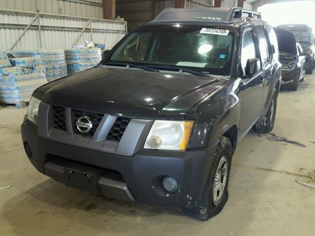 5N1AN08UX7C543907 - 2007 NISSAN XTERRA OFF CHARCOAL photo 2