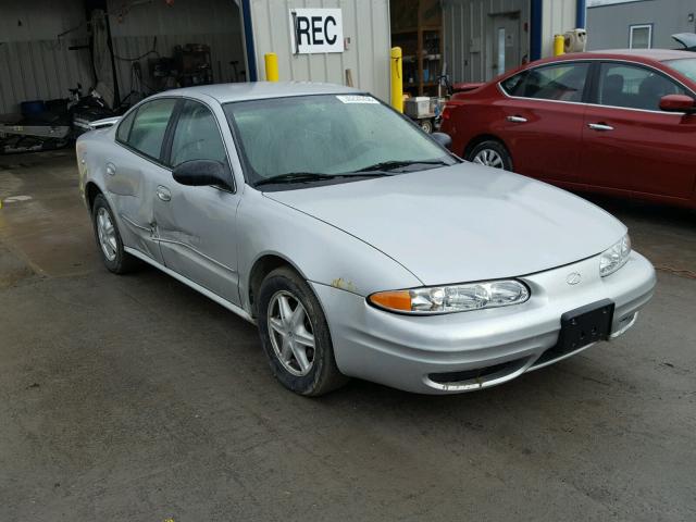 1G3NL52F84C185138 - 2004 OLDSMOBILE ALERO GL SILVER photo 1