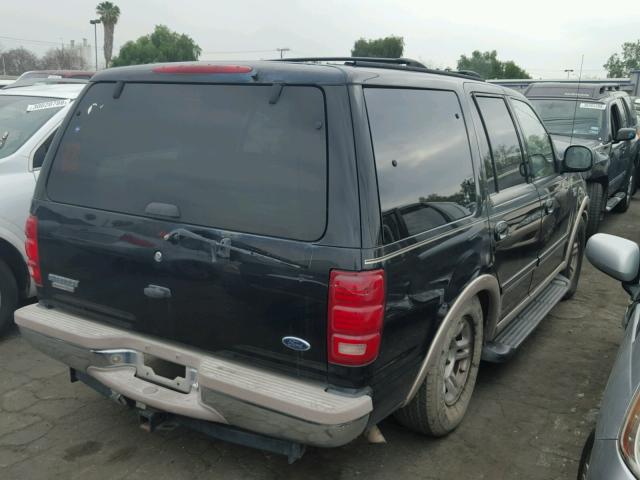 1FMRU17L4XLC05827 - 1999 FORD EXPEDITION BLACK photo 4