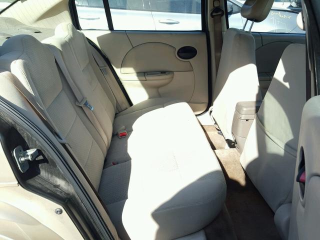 1G8AJ52F85Z121078 - 2005 SATURN ION LEVEL ოქროსფერი ფოტო 6