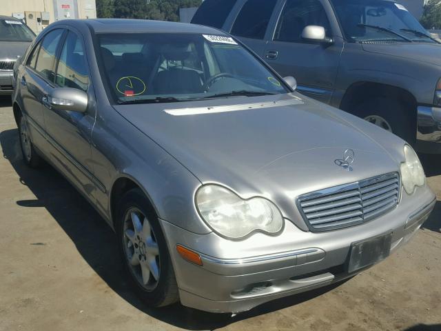 WDBRF61J23A486260 - 2003 MERCEDES-BENZ C 240 GRAY photo 1