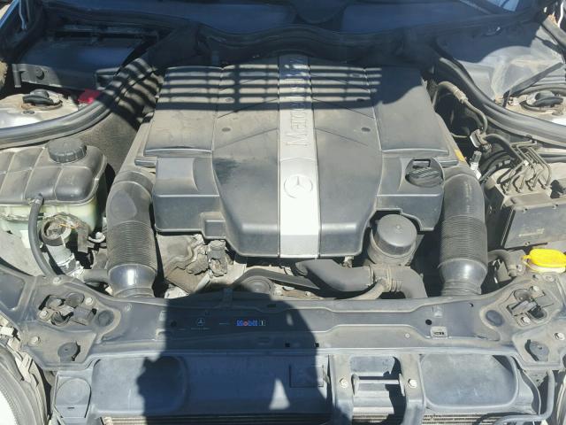 WDBRF61J23A486260 - 2003 MERCEDES-BENZ C 240 GRAY photo 7