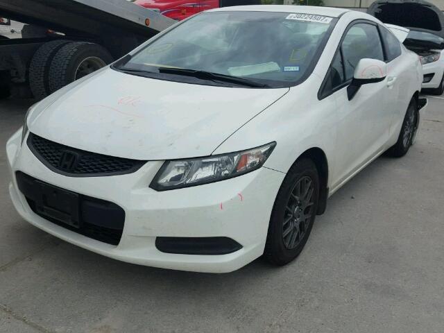 2HGFG3B54DH516543 - 2013 HONDA CIVIC WHITE photo 2