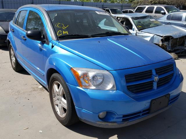 1B3HB48B68D661449 - 2008 DODGE CALIBER SX BLUE photo 1