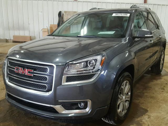 1GKKVRKD5DJ257514 - 2013 GMC ACADIA SLT GRAY photo 2