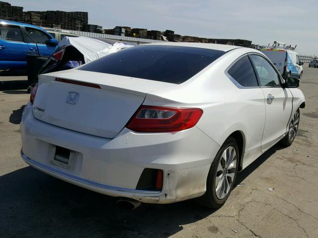 1HGCT1B36EA003666 - 2014 HONDA ACCORD LX- WHITE photo 4