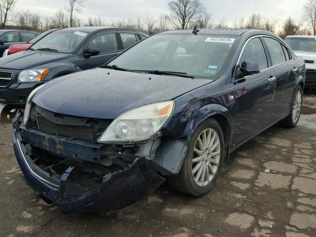 1G8ZX57789F190783 - 2009 SATURN AURA XR BLUE photo 2