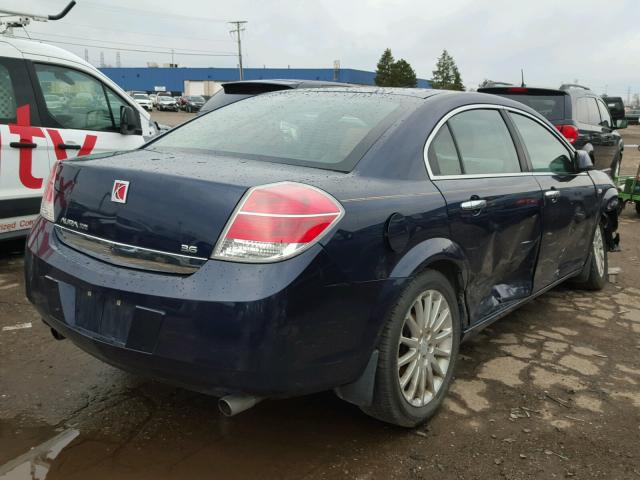 1G8ZX57789F190783 - 2009 SATURN AURA XR BLUE photo 4