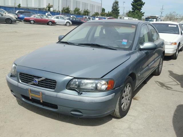 YV1RS61R422133833 - 2002 VOLVO S60 TEAL photo 2