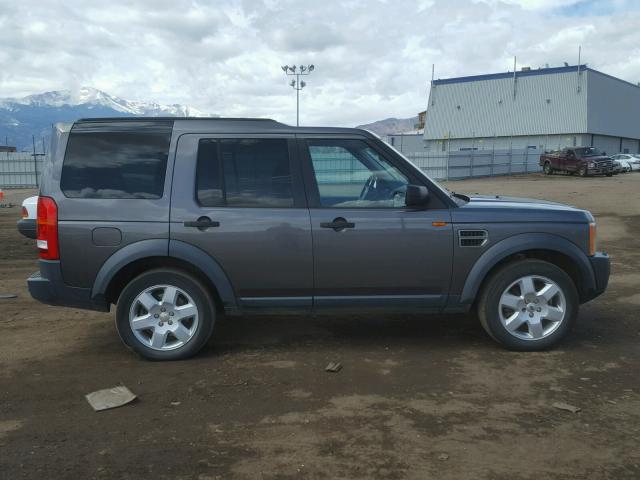 SALAE25416A397288 - 2006 LAND ROVER LR3 SE GRAY photo 9