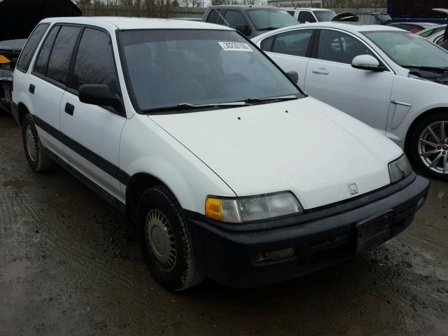 JHMEE2856MS001908 - 1991 HONDA CIVIC WHITE photo 1