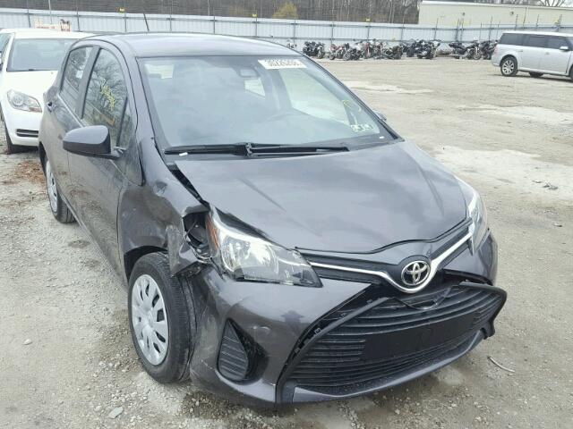 VNKKTUD35HA076404 - 2017 TOYOTA YARIS L GRAY photo 1