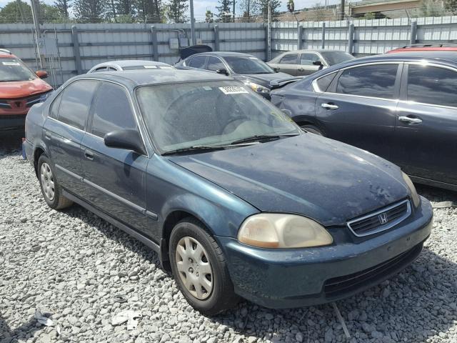 1HGEJ6609TL009233 - 1996 HONDA CIVIC LX GREEN photo 1