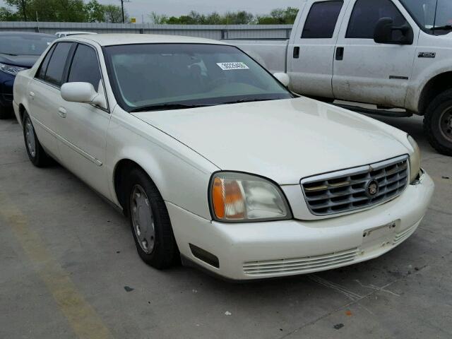 1G6KE57Y41U292896 - 2001 CADILLAC DEVILLE DH CREAM photo 1