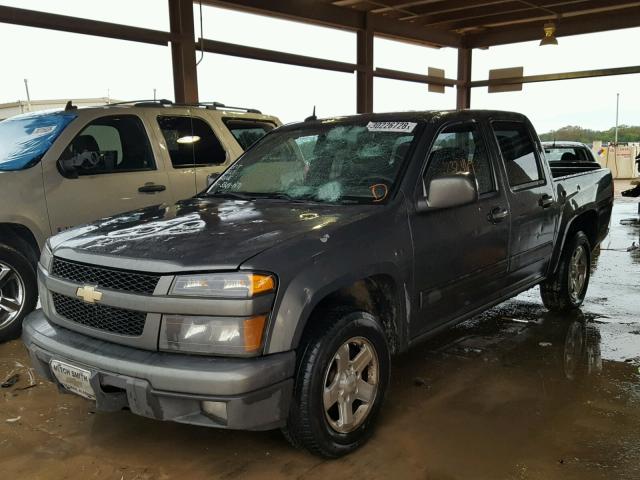1GCDSCDE9A8147438 - 2010 CHEVROLET COLORADO L CHARCOAL photo 2