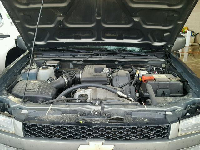 1GCDSCDE9A8147438 - 2010 CHEVROLET COLORADO L CHARCOAL photo 7