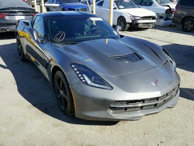 1G1YB2D7XF5115550 - 2015 CHEVROLET CORVETTE S GRAY photo 1