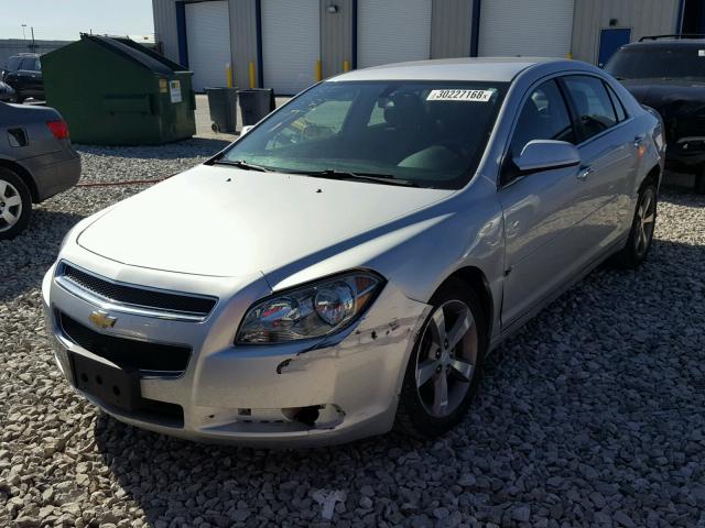 1G1ZC5E04CF211846 - 2012 CHEVROLET MALIBU 1LT SILVER photo 2