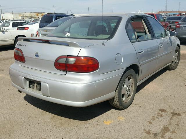 1G1NE52J93M633841 - 2003 CHEVROLET MALIBU LS ვერცხლისფერი ფოტო 4