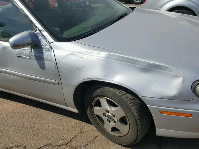 1G1NE52J93M633841 - 2003 CHEVROLET MALIBU LS ვერცხლისფერი ფოტო 9