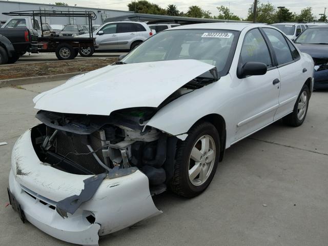 1G1JF52F947171367 - 2004 CHEVROLET CAVALIER L WHITE photo 2