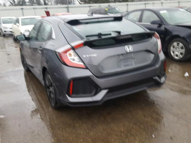 SHHFK7H7XHU207327 - 2017 HONDA CIVIC EXL 银色 照片 3