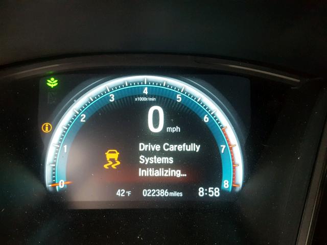 SHHFK7H7XHU207327 - 2017 HONDA CIVIC EXL 银色 照片 8