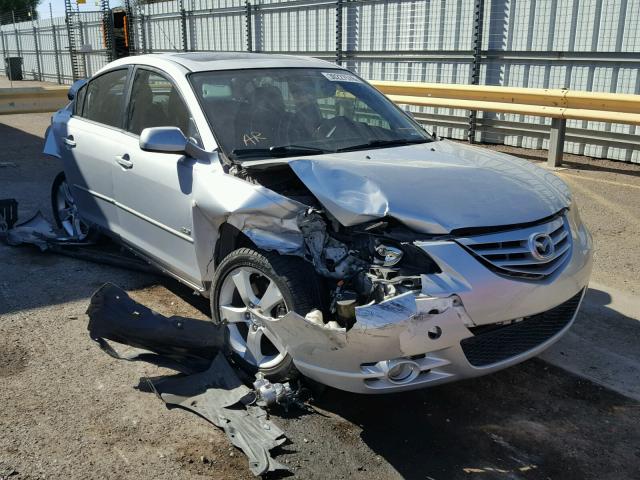 JM1BK323851264337 - 2005 MAZDA 3 S SILVER photo 1