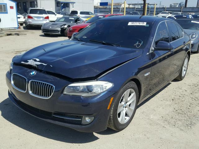 WBAXG5C51CDY30317 - 2012 BMW 528 I BLUE photo 2