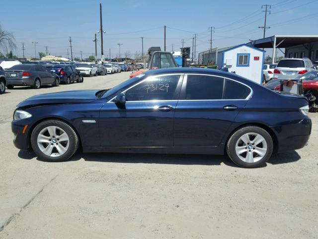 WBAXG5C51CDY30317 - 2012 BMW 528 I BLUE photo 9